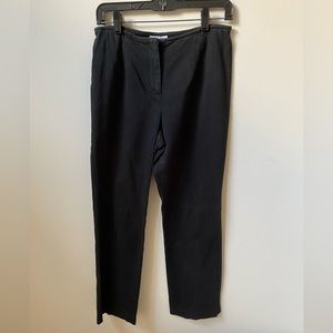 Ann Taylor Loft Off-Black Women’s Size 8P. Zipper Leg in Bottom Back.